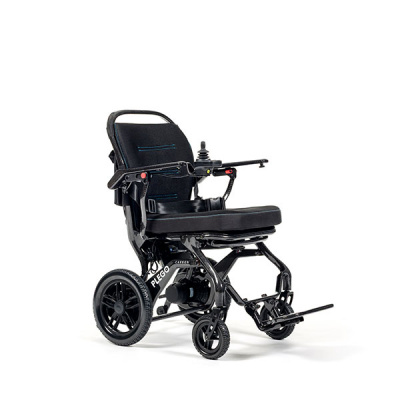 Кресло-коляска инвалидное с электроприводом Vermeiren Kiddie Power Sunny (компл Plego Carbon)